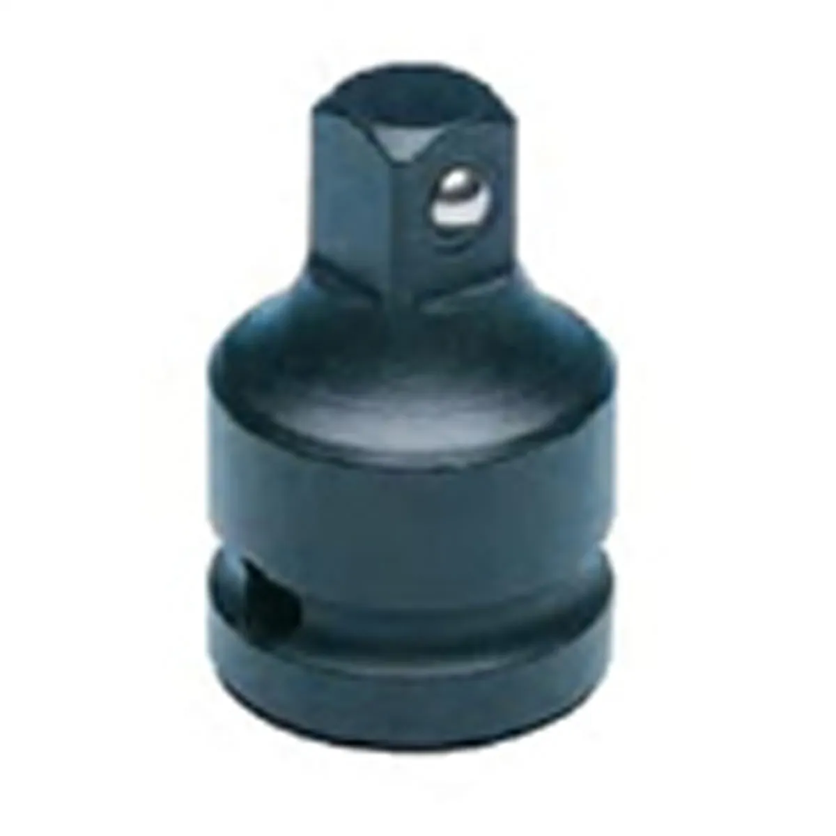 Grey Pneumatic 1/2" Female x 3/8" Male Adapter w/ Locking Pin