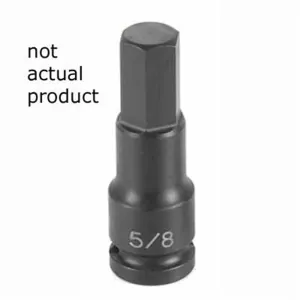 Grey Pneumatic 1/2" Drive x 11mm Hex Driver
