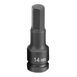 Grey Pneumatic 1/2" Drive x 14mm Hex Driver