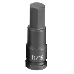 Grey Pneumatic 1/2" Drive x 11/16" Hex Driver