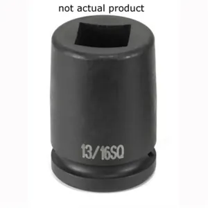 Grey Pneumatic 3/4" Drive x 17mm Square - 4 Point Socket