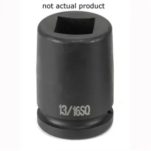Grey Pneumatic 3/4" Drive x 21mm Square - 4 Point Socket