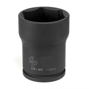 Grey Pneumatic 3/4" Drive x 55mm Deep Truck Pinion Locknut Socket