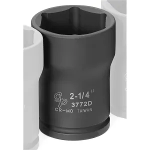 Grey Pneumatic 3/4" Drive x 2-1/4" Deep Truck Pinion Locknut Socket