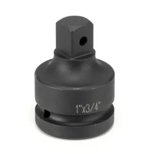 Grey Pneumatic 1" Female x 3/4" Male Adapter with Friction Ball