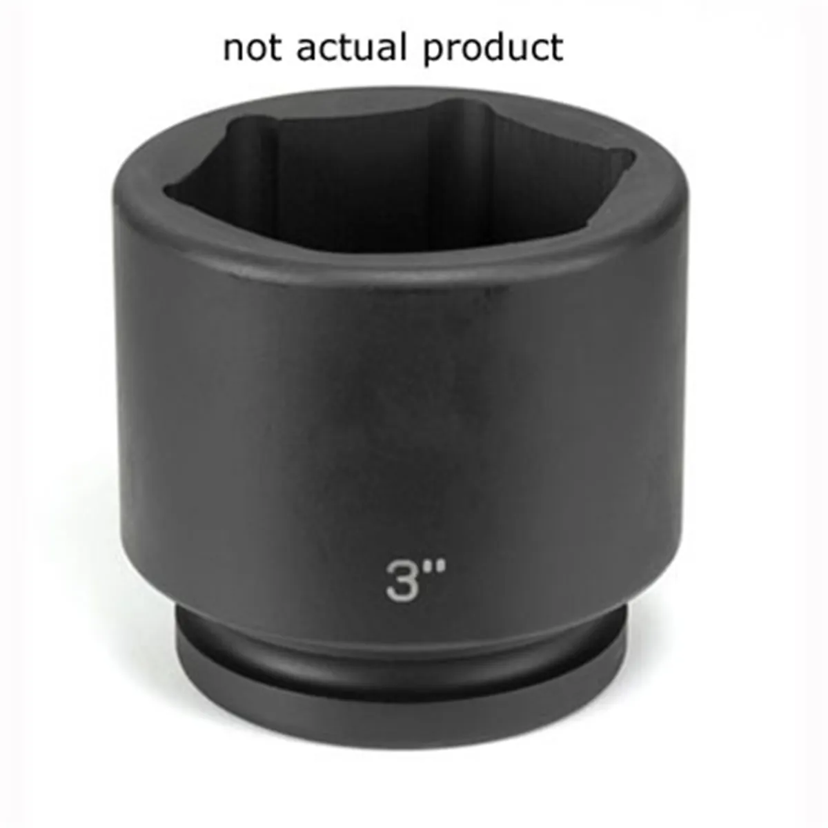 Grey Pneumatic 1" Drive x 2-13/16" Standard Socket