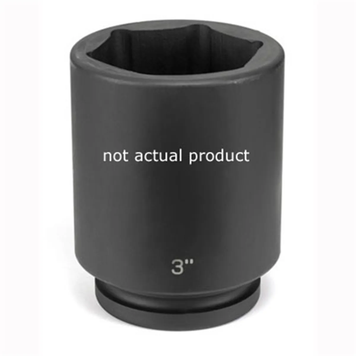 Grey Pneumatic 1" Drive x 3-1/8" Deep Socket