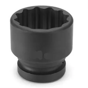Grey Pneumatic 1" Drive x 24mm Standard - 12 Point Socket