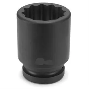 Grey Pneumatic 1" Drive x 32mm Deep - 12 Point Socket