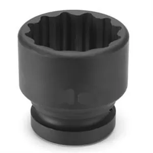 Grey Pneumatic 1" Drive x 55mm Standard - 12 Point Socket