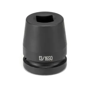 Grey Pneumatic 1" Drive x 13/16" Square Heavy Duty - 4 Point Socket
