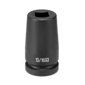 Grey Pneumatic 1" Drive x 13/16" Deep Square - 4 Point Socket