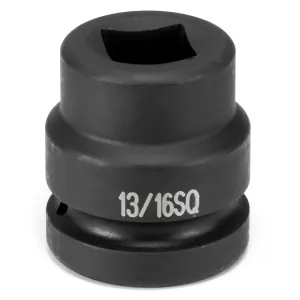Grey Pneumatic 1" Drive x 13/16" Square - 4 Point Socket