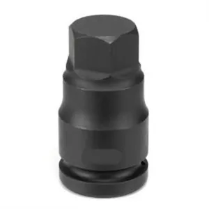 Grey Pneumatic 1" Drive x 41mm Hex Driver