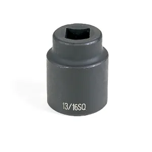 Grey Pneumatic #5 Spline x 13/16" Square - 4 Point Socket