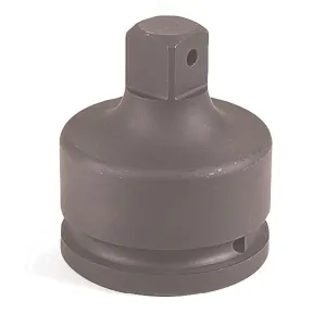 Grey Pneumatic 1-1/2" Female x 1" Male Adapter with Pin Hole