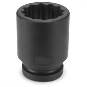 Grey Pneumatic 1-1/2" Drive x 60mm Deep - 12 Point Socket