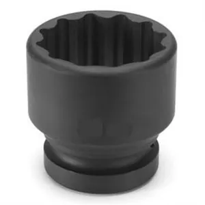 Grey Pneumatic 1-1/2" Drive x 4-3/8" Standard - 12 Point Socket
