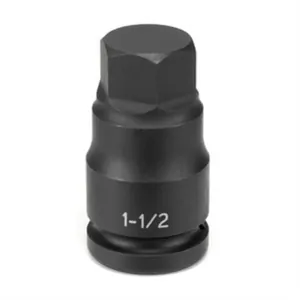 Grey Pneumatic 1-1/2" Drive x 32mm Hex Driver
