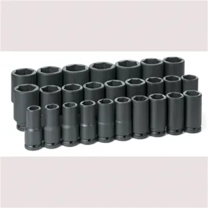 Grey Pneumatic 3/4" Dr. 26 Piece Deep Metric Master Set 19-50mm