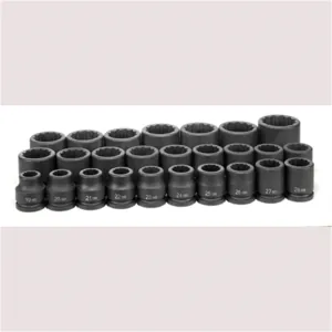 Grey Pneumatic 3/4" Dr. 26 Piece Metric Master Set - 12 Point