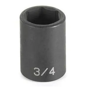 Grey Pneumatic 1/2" Drive x 19mm Deep Duo-Socket - 6 Point