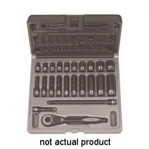 Grey Pneumatic 1/4" Drive x 7/32" Deep Duo Socket - 6 Point
