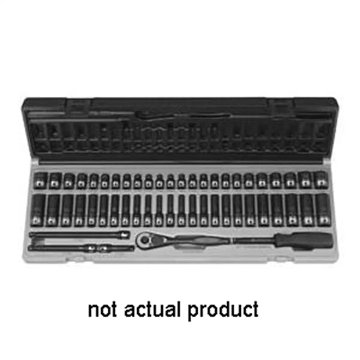 Grey Pneumatic 1/4" Drive x 5.5mm Deep Duo Socket - 6 Point