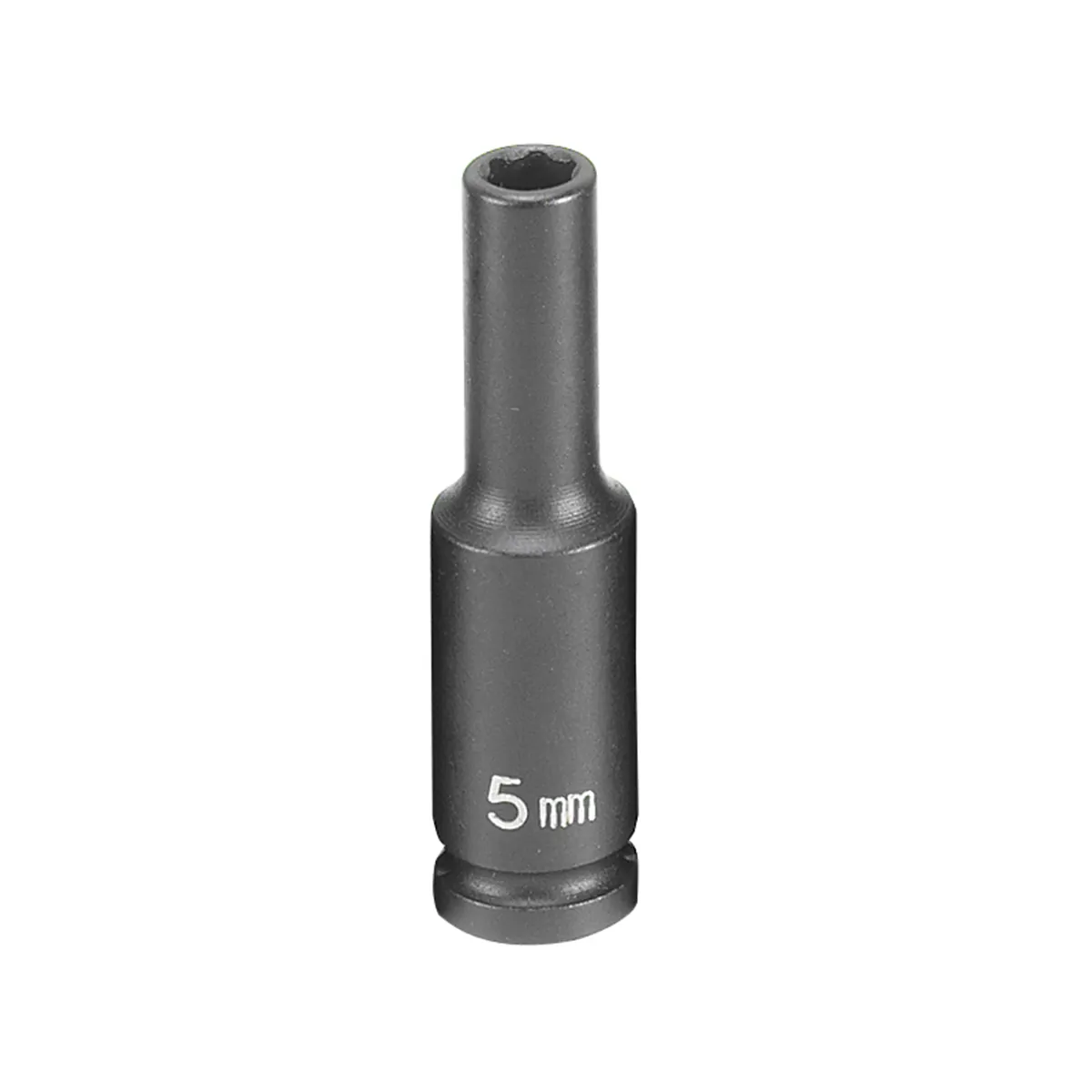 Grey Pneumatic 1/4" Surface Drive x 5mm Deep Socket