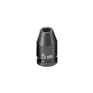 Grey Pneumatic 1/4" Surface Drive x 5mm Standard Socket