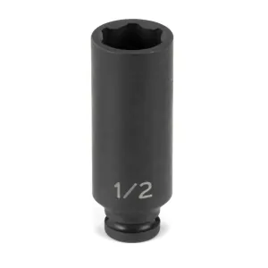 Grey Pneumatic 1/4" Surface Drive x 6mm Deep Socket