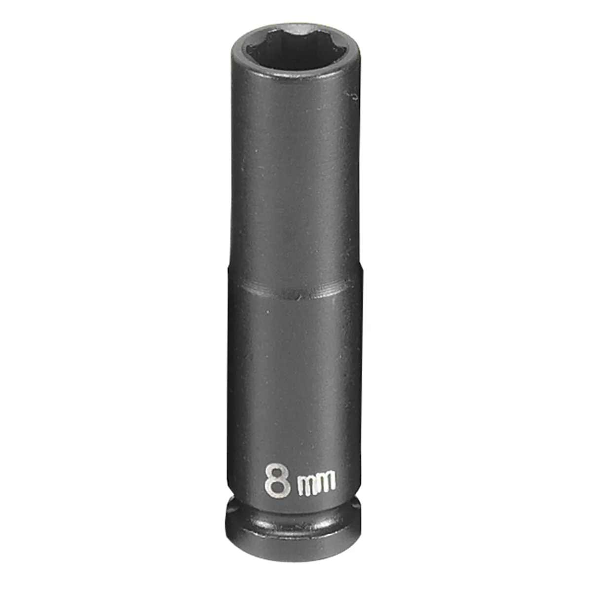Grey Pneumatic 1/4" Surface Drive x 8mm Deep Socket