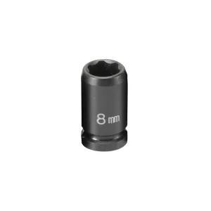 Grey Pneumatic 1/4" Surface Drive x 8mm Standard Socket