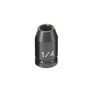 Grey Pneumatic 1/4" Surface Drive x 1/4" Standard Socket