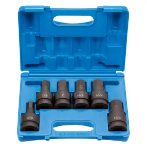 Grey Pneumatic 1" Drive 6 Piece Hex Driver Set
