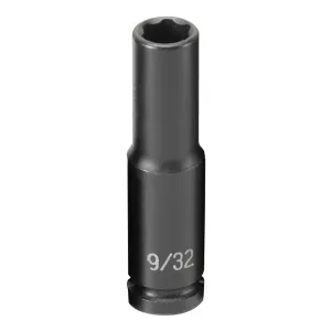 Grey Pneumatic 1/4" Surface Drive x 9/32" Deep Socket