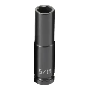 Grey Pneumatic 1/4" Surface Drive x 5/16" Deep Socket