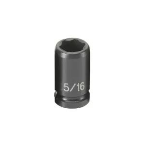 Grey Pneumatic 1/4" Surface Drive x 5/16" Standard Socket