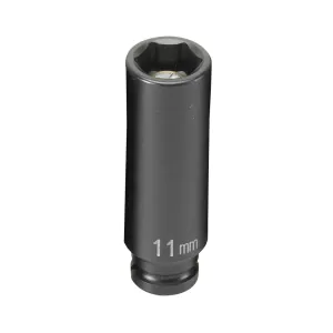 Grey Pneumatic 1/4" Drive x 11mm Magnetic Deep Socket