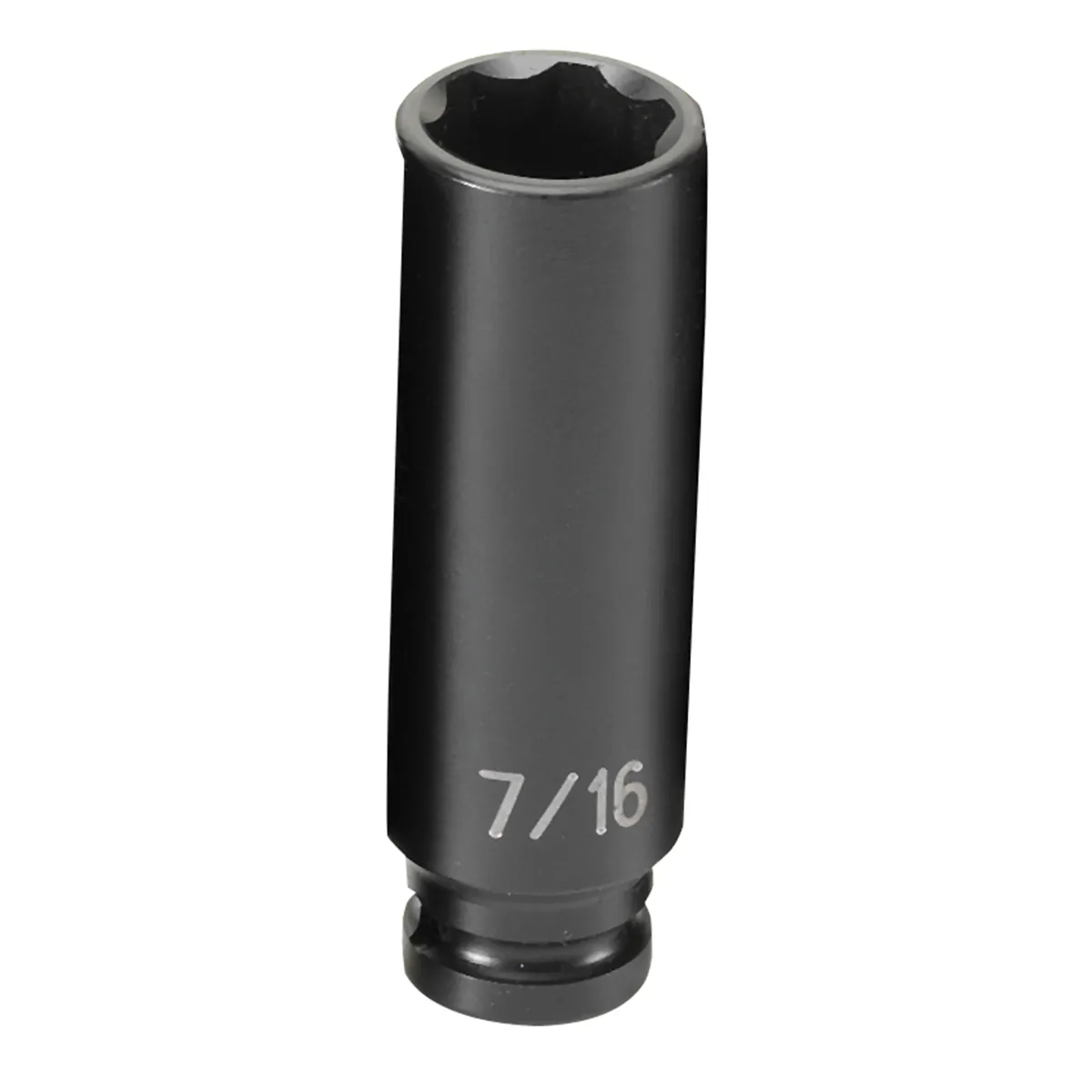 Grey Pneumatic 1/4" Surface Drive x 7/16" Deep Socket