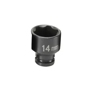 Grey Pneumatic 1/4" Surface Drive x 14mm Standard Socket