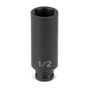 Grey Pneumatic 1/4" Surface Drive x 9/16" Deep Socket