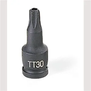 Grey Pneumatic 1/4" Dr x TT27 Tamper Proof TORX Driver