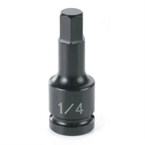 Grey Pneumatic 1/4" Drive x 6mm Hex Driver