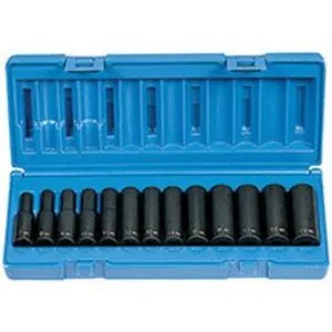 3/8" Drive 13 Piece Deep Metric Set
