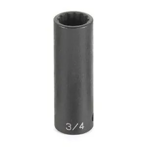 1/2" Drive x 3/8" Deep Impact Socket- 12 Point