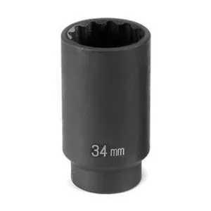 1/2" Drive x 34mm Deep - 12 Point