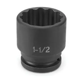 3/4" Drive x 1" 12 Point Standard Impact Socket