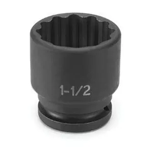 3/4" Drive x 1-5/8" 12 Point Standard Impact Socket