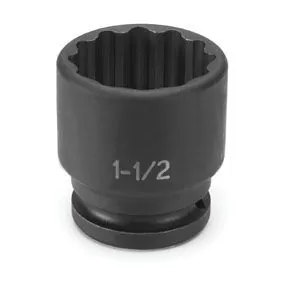 3/4" Drive x 1-5/8" 12 Point Standard Impact Socket